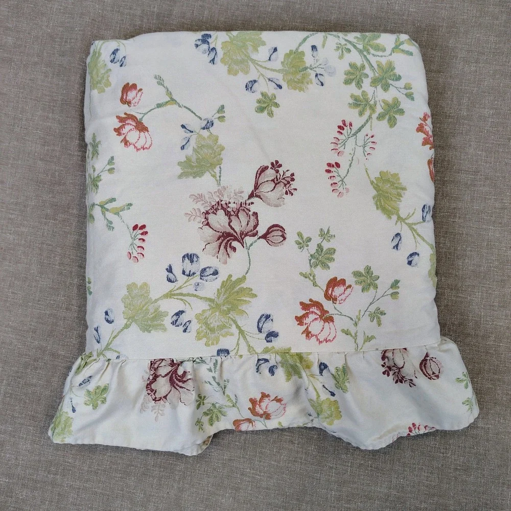 Vintage Ralph Lauren Delilah King Bedding 5pc Sheet Shams Floral Cottagecore